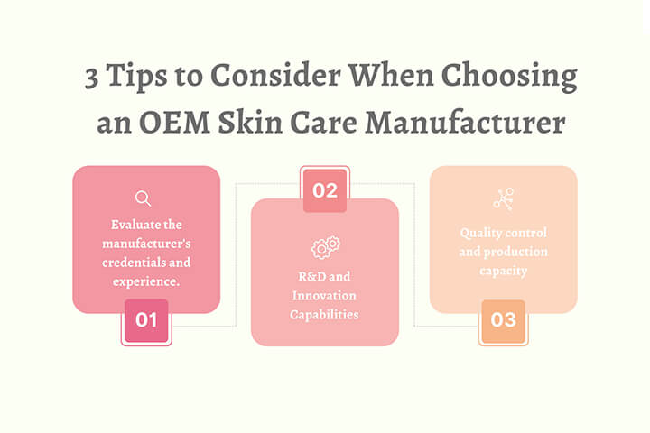 how to choose oem skincare manufacturers